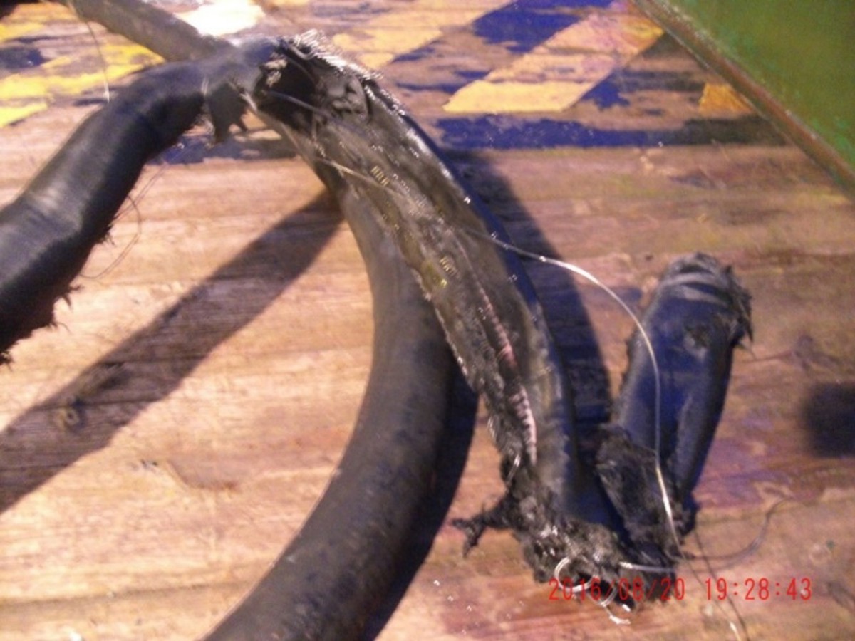 PARTED HOSE