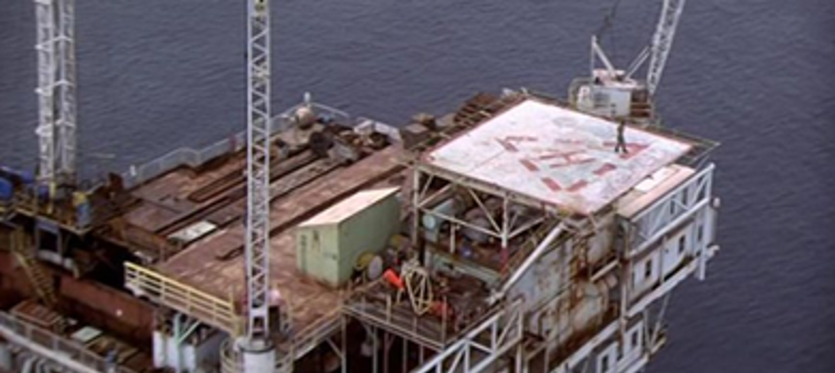 BSEE: Crane safety awareness during offshore helideck operations Photo of helideck operations