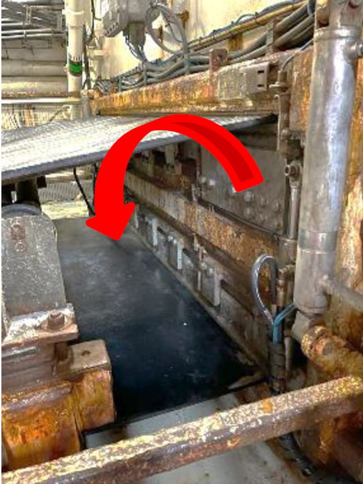 Vertical watertight door An electrician was crushed and severely injured while working on a watertight door on a vessel. He was evacuated by helicopter. The incident happened when the door opened unexpectedly, during adjustment of a proximity sensor for the door.