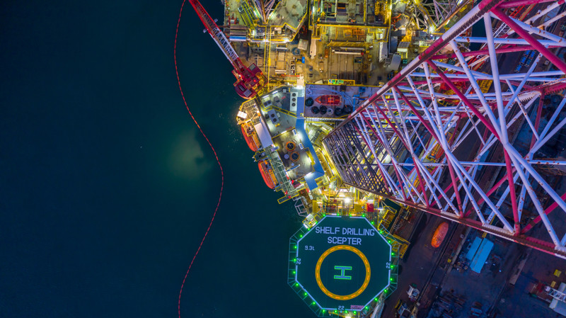 Rig At Night