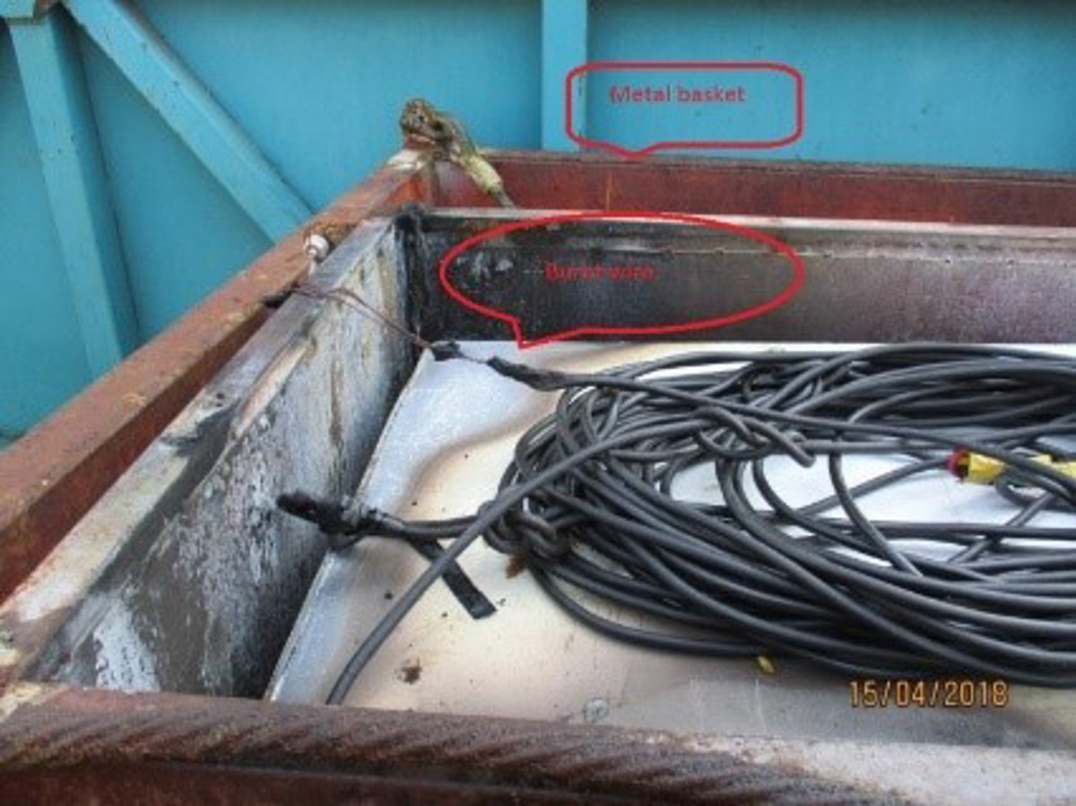 deep freezers were old and showed visible signs of lack of maintenance