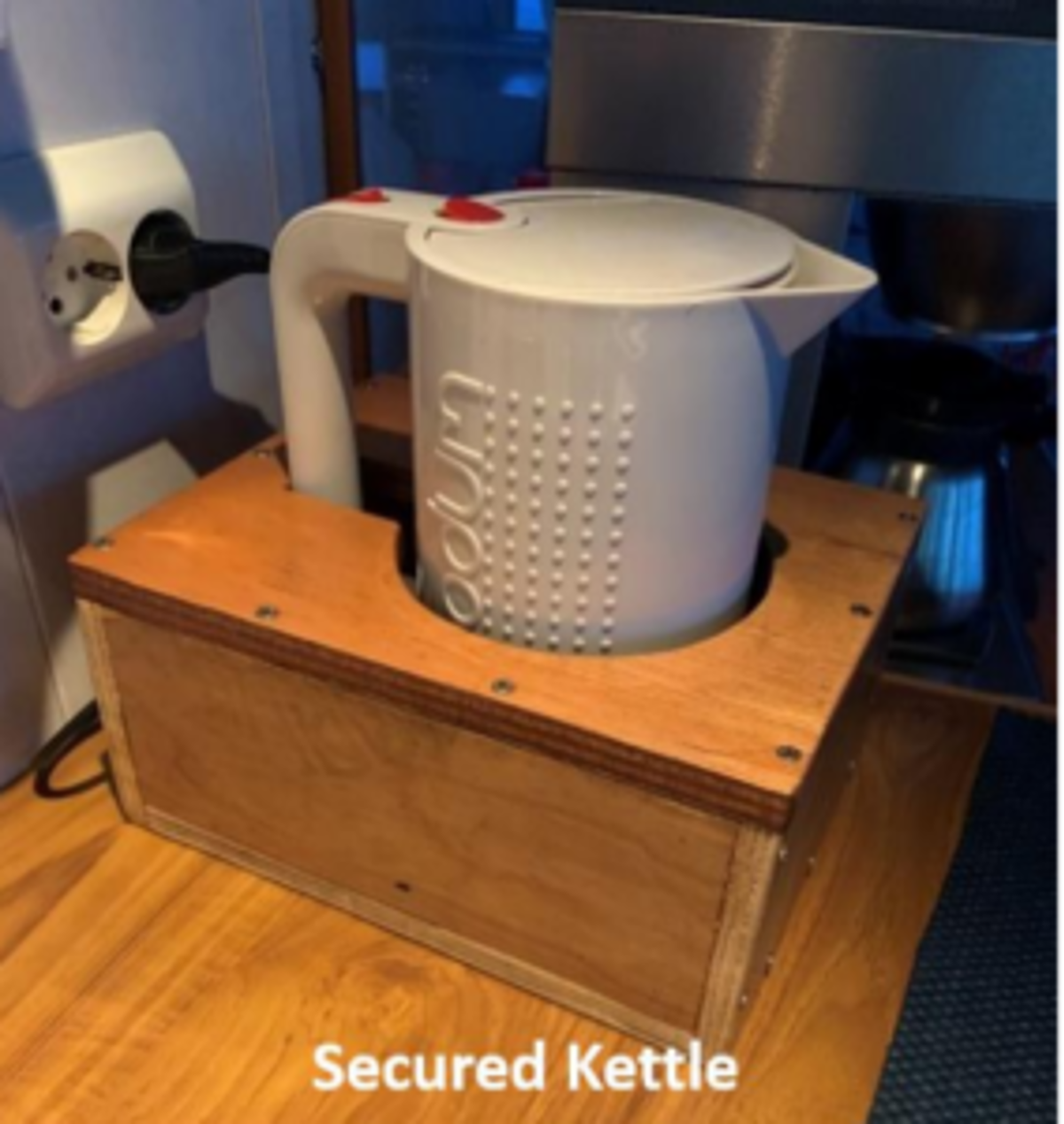 secured kettle
