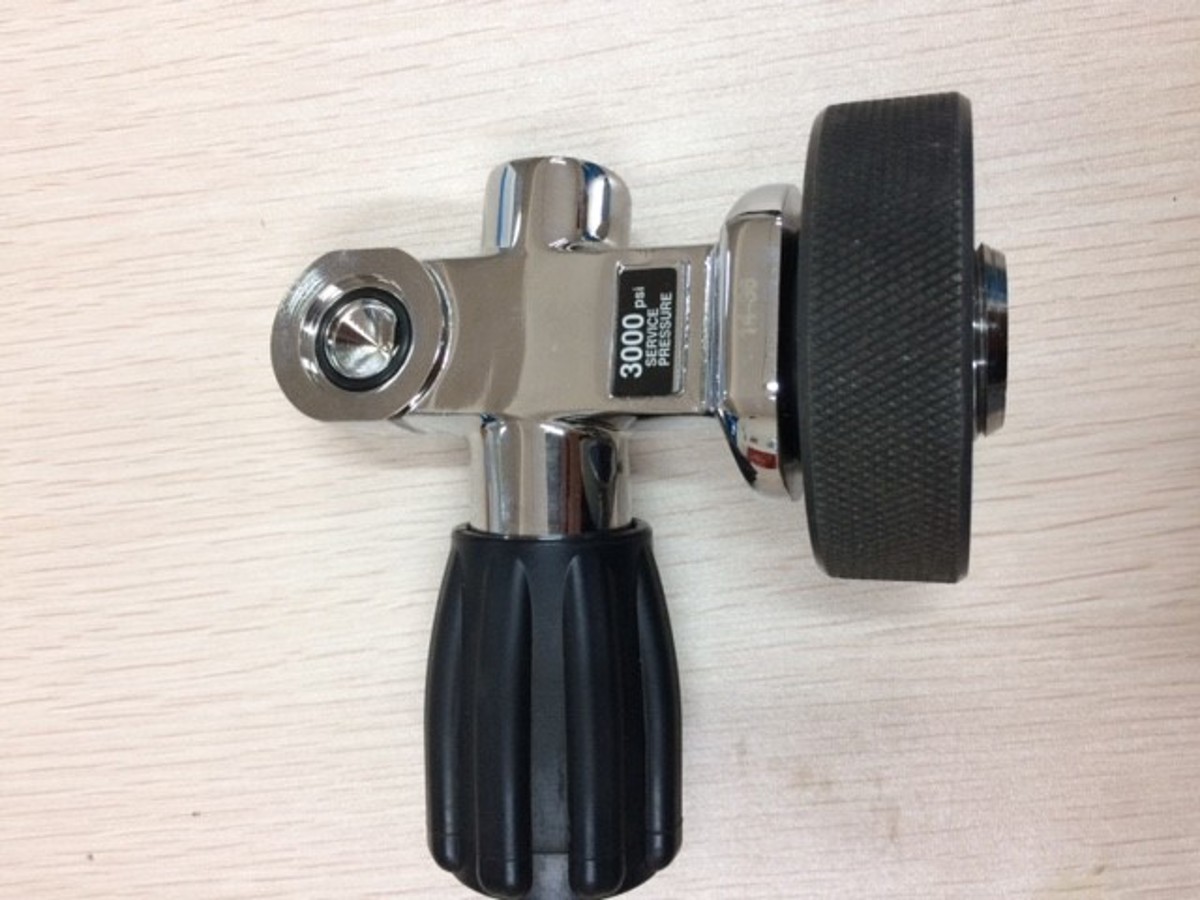IMCA SF 05/17: Bailout cylinder and pillar valve compatibility failure Image 1 example of GO gauge PASS
