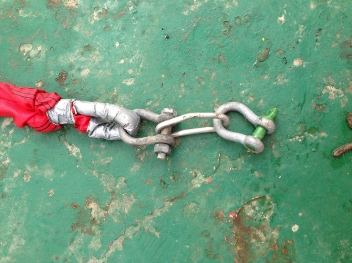 Broken lifting link