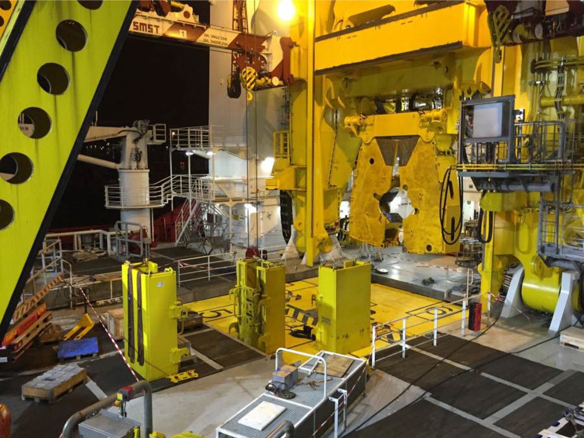 IMCA SF High potential near-miss: Dropped object 3 Photograph of worksite