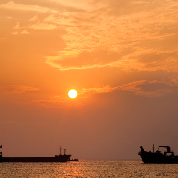 Vessel Sunset Vessel Sunset