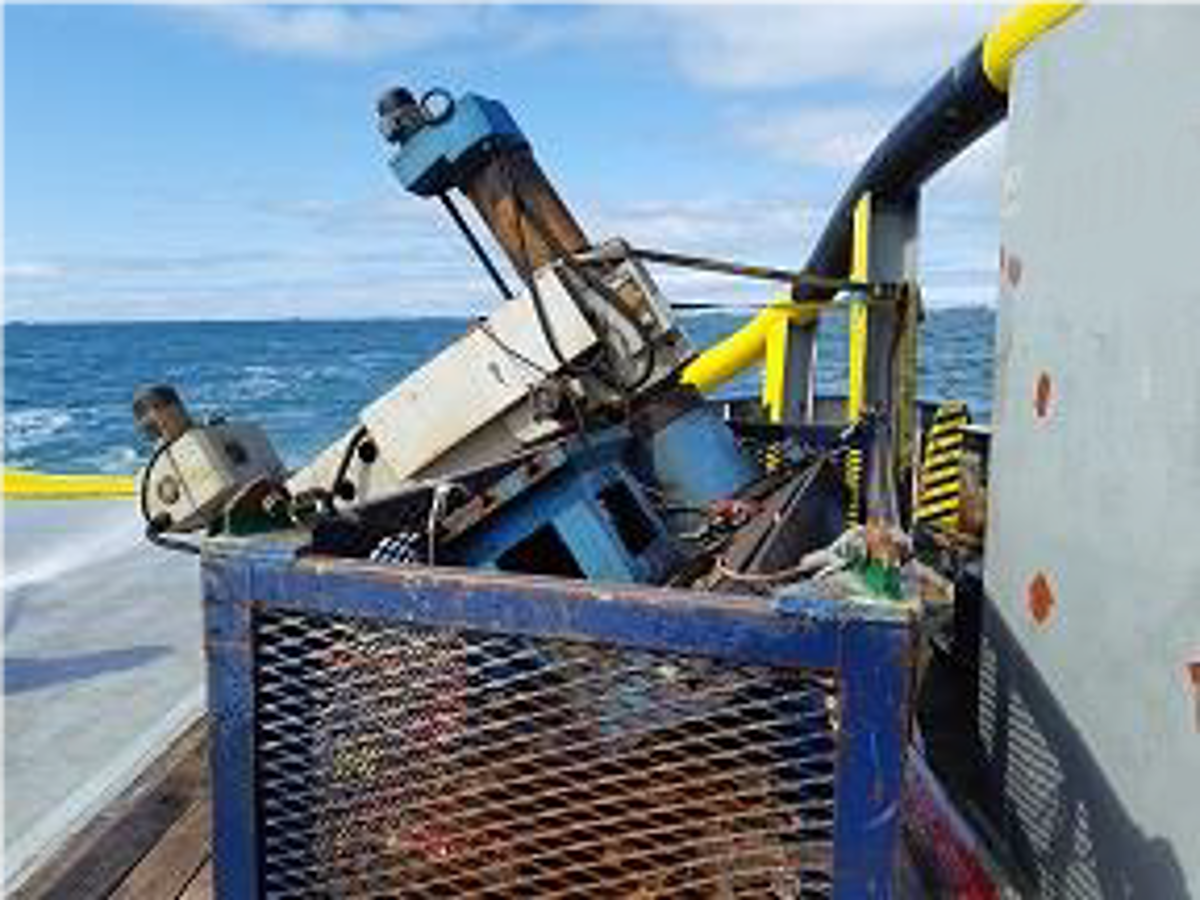 A cargo basket containing equipment was to be lifted from the vessel deck to an offshore installation. The crane on the offshore installation was unable to lift the load, resulting in the basket dropping back to deck and some of the equipment sliding out the basket onto the vessel deck.