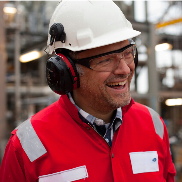 Man in hard hat