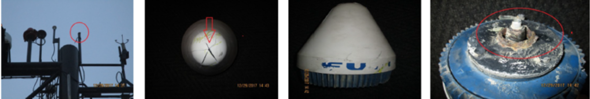 IMCA SF High potential dropped object – satellite dome fell from mast Sat C dome