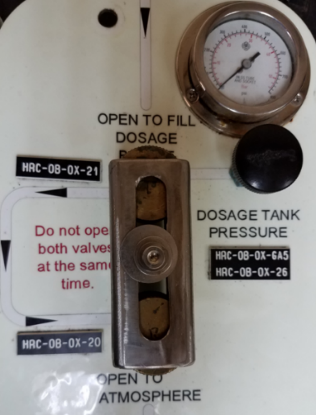 IMCA SF 12/19: Partial pressure of oxygen (PPO₂) getting low in bell 38 new panel