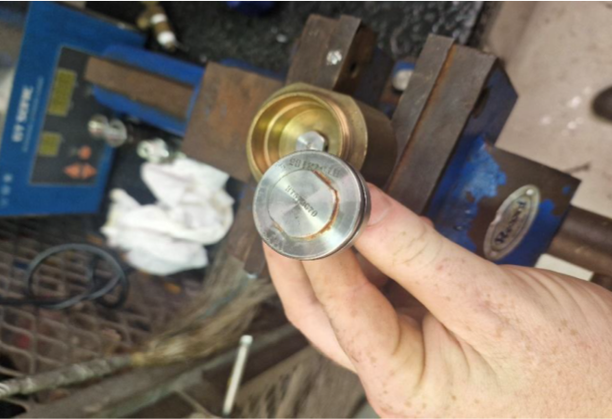 Bottom end of Sensing Element/Diaphragm
