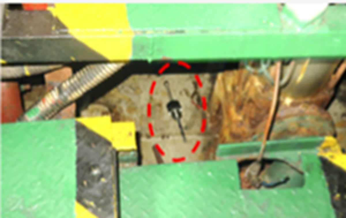 A crewman was drilling a hole through a wooden plank using a benchtop heavy drill machine in the vessel’s engine  room. The drill chuck assembly detached and hit the right side of his forehead resulting in a laceration above his  right eyebrow.