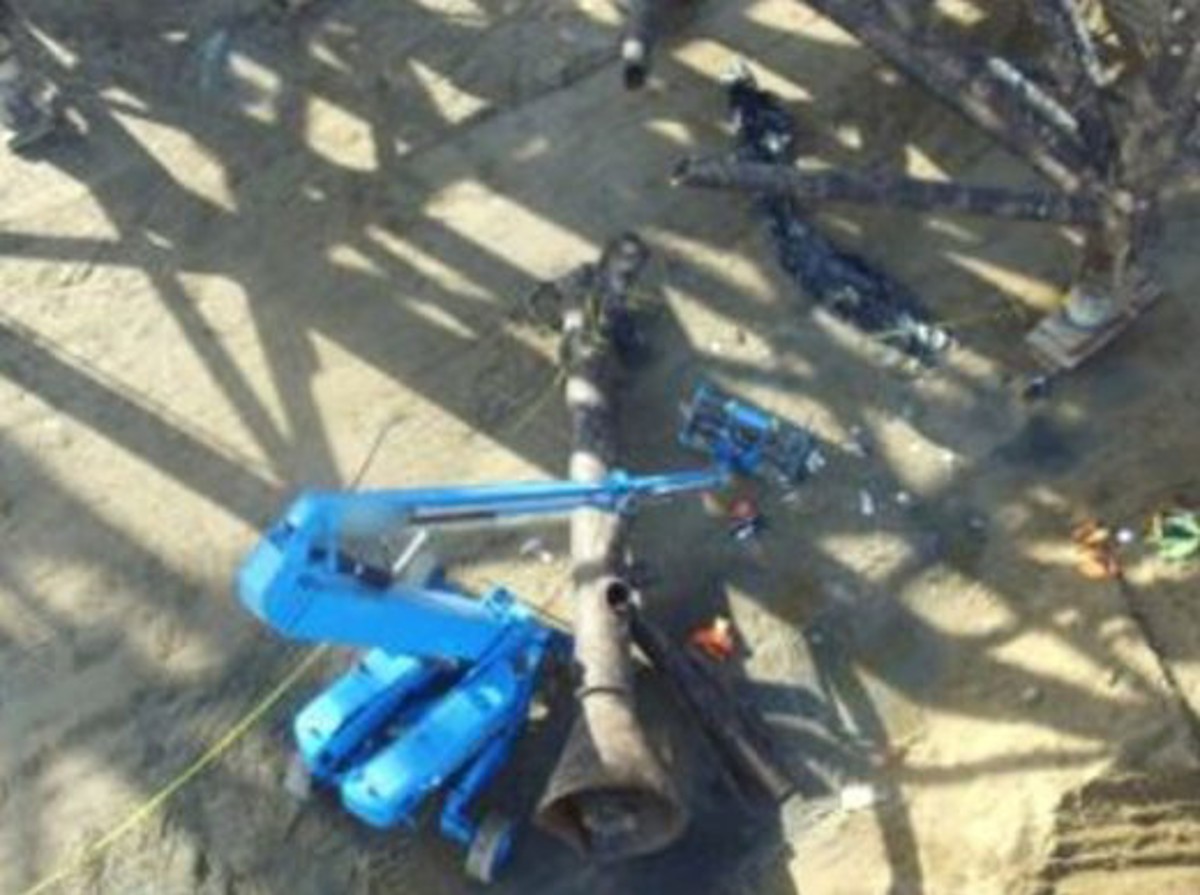 IMCA SF UK HSE: Incident during rig decommissioning leads to fatality 1 Where the workers fell