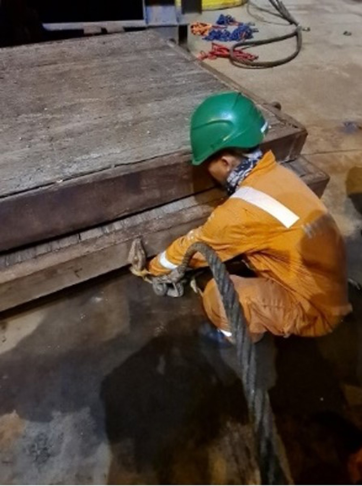 Photo of rigger