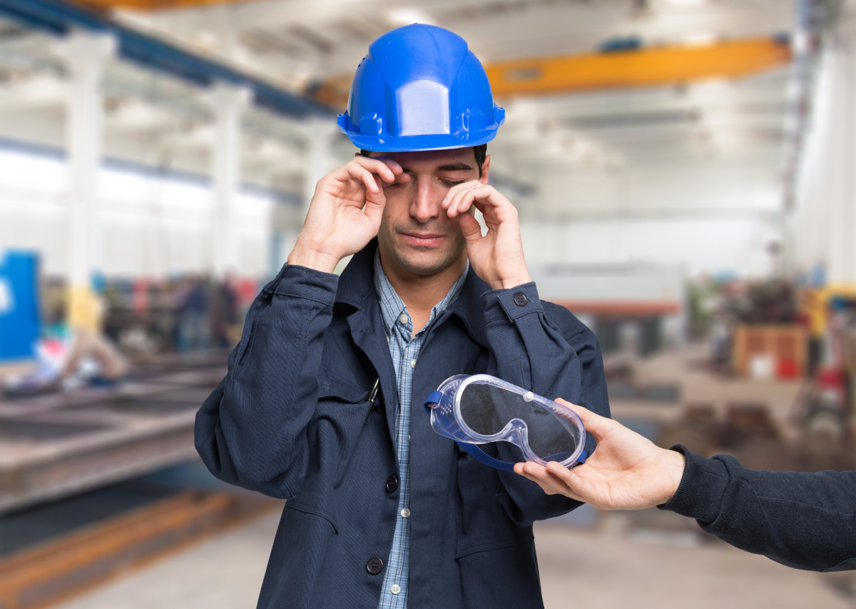 Banner: MSF: Chemical Handling – Eye Burn Eye Injury