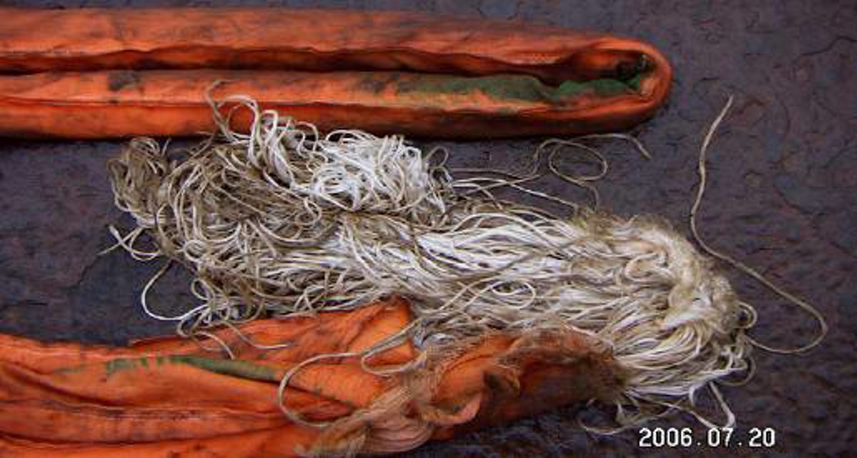 parted sling fibres