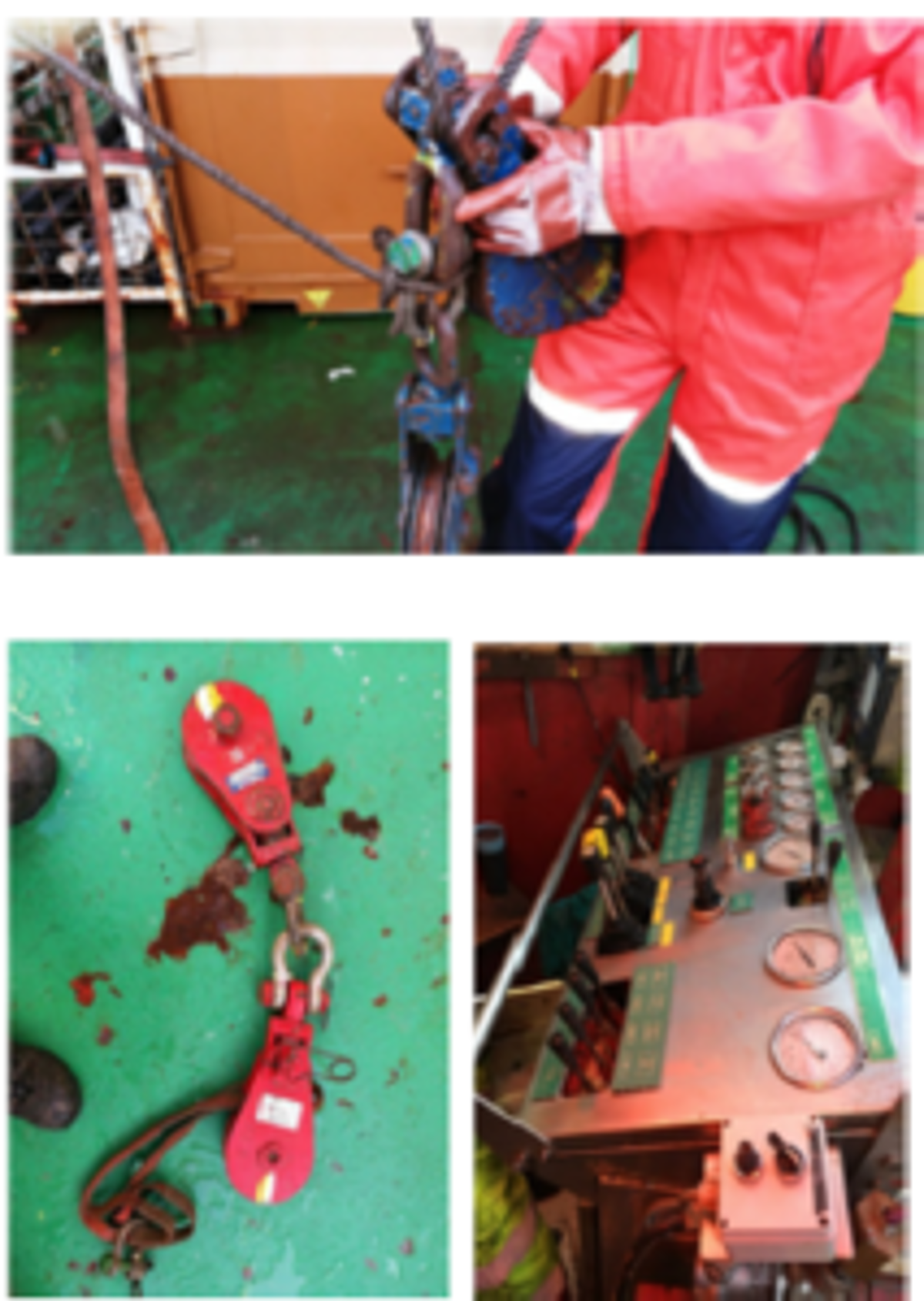 IMCA SF 12/19: High potential near miss - unsecured sheave 44 213X300 A power swivel crept upwards making contact with a tagline connected to a sheave assembly, leading to a situation where equipment weighing 40kg was left suspended over crew.