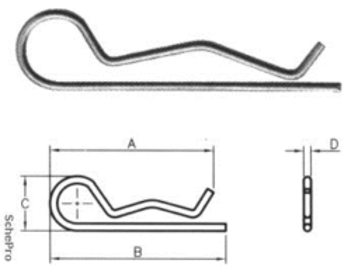 IMCA SF Two dropped object near misses 3 Old safety pin