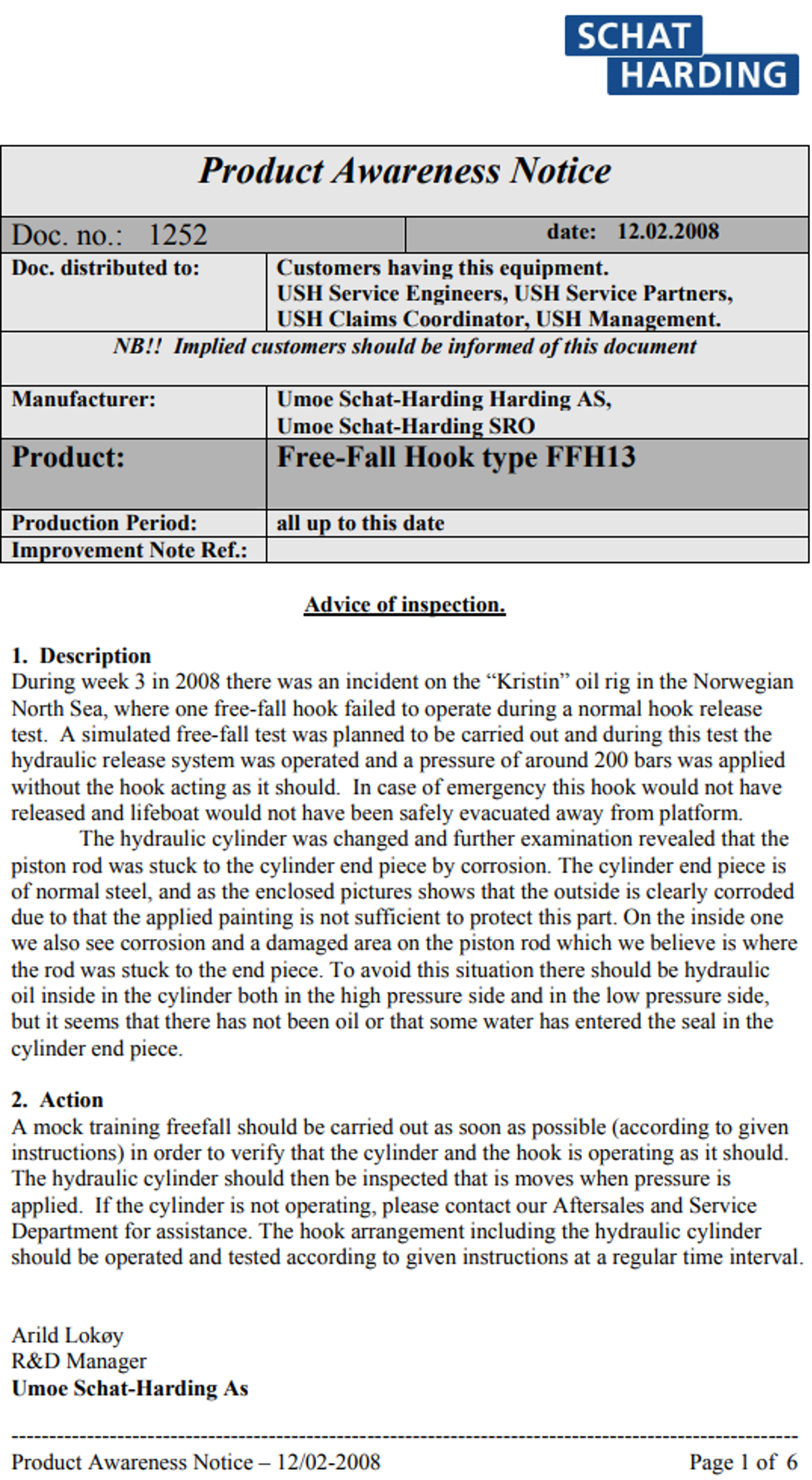 product awareness notice page 1