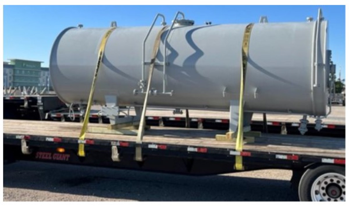 Failure of slings during loading operations