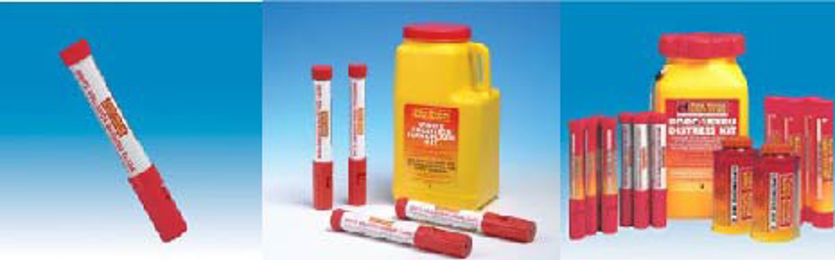 Pains Wessex white collision warning (MK 7) hand flare