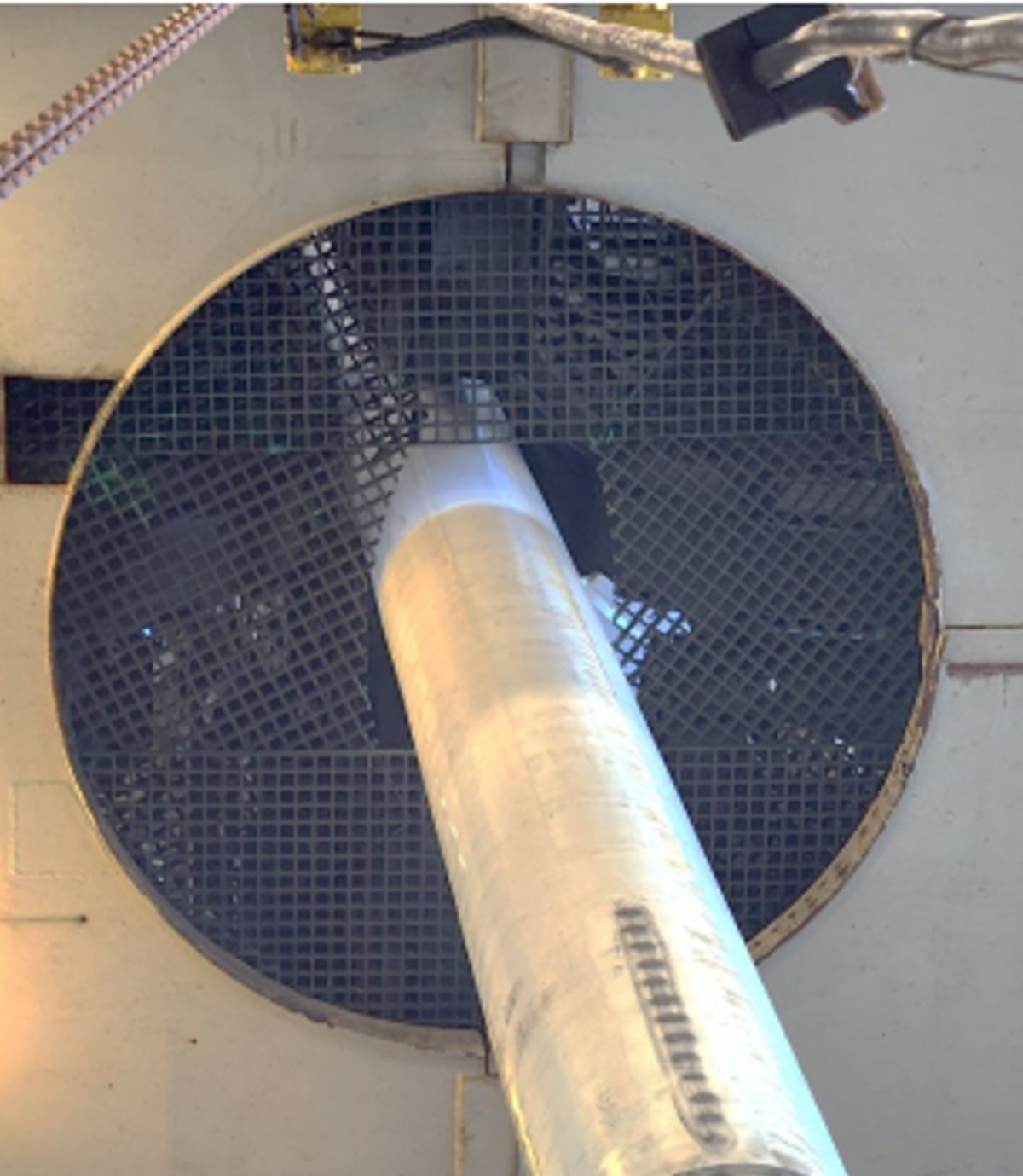Gap In The Mesh Platform That The Block Fell Through