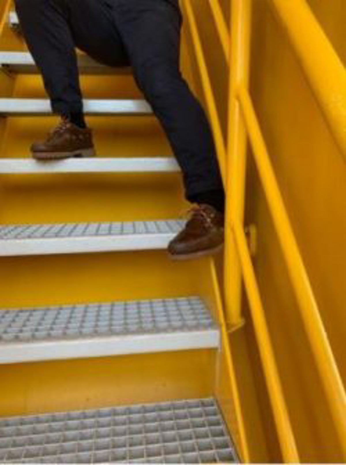 Slip on stairway