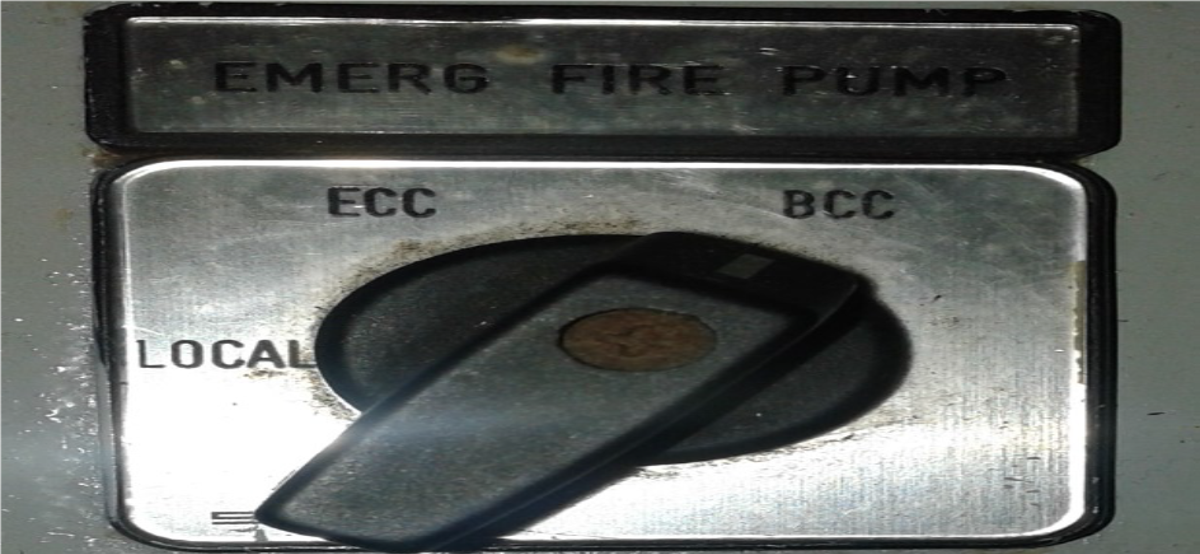 The chief engineer took action and noticed that the Emergency Fire pump main switch in the engine room was switched to local control. 