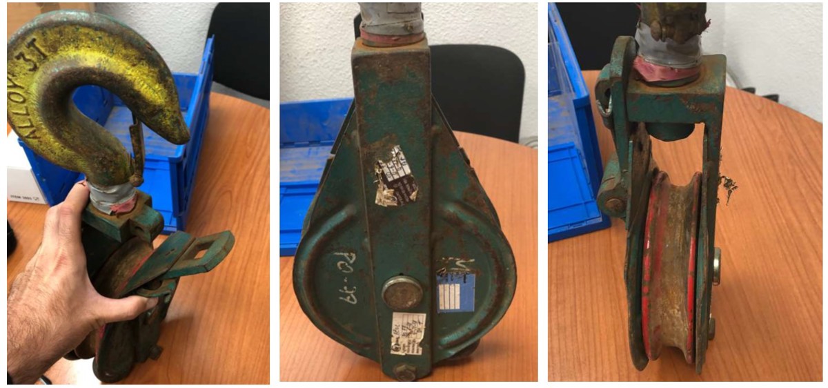 images of failed pulley