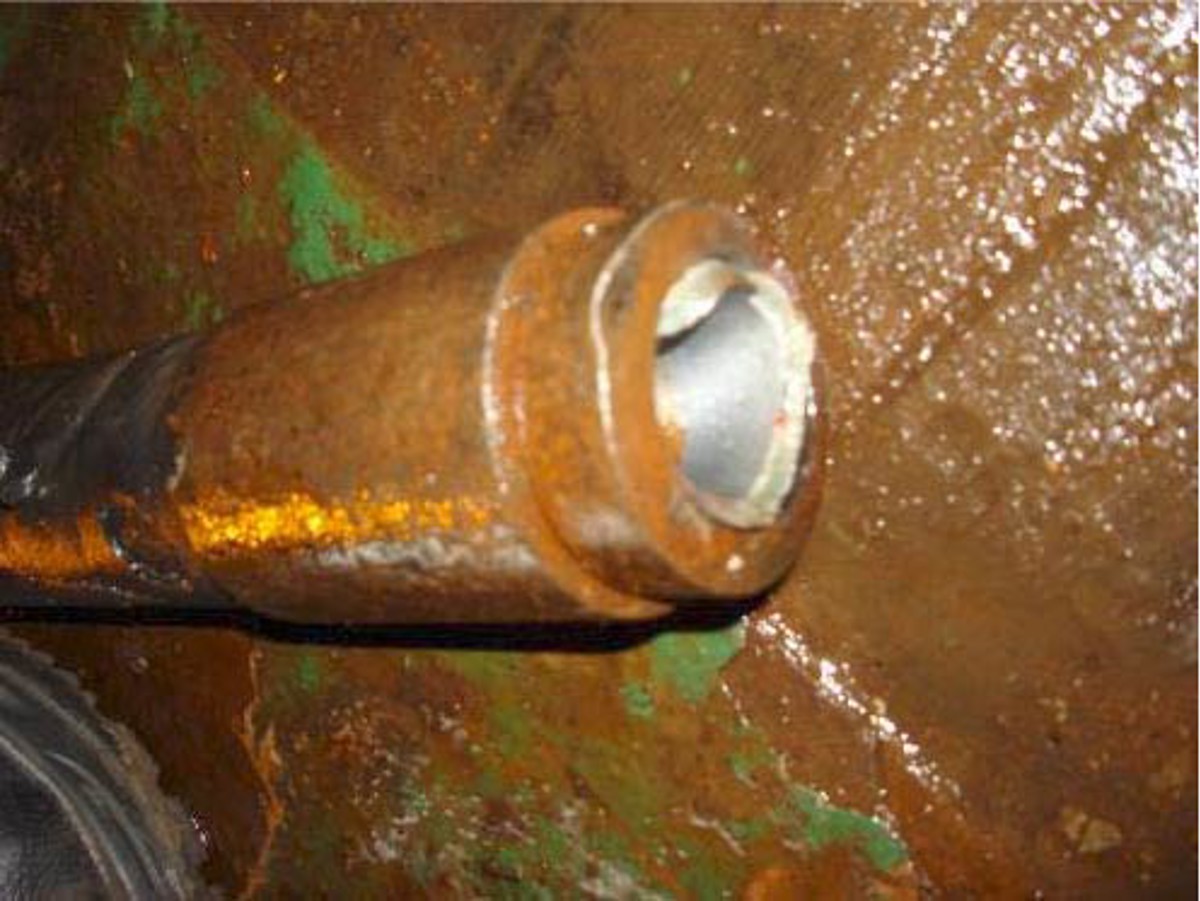 damage to hose