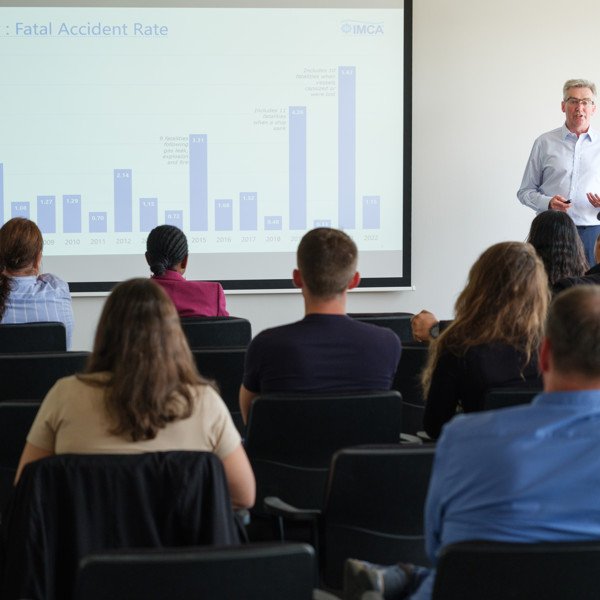 Photo of Iain Gringer at IMCA Europe & Africa Regional meeting: Rotterdam 2023