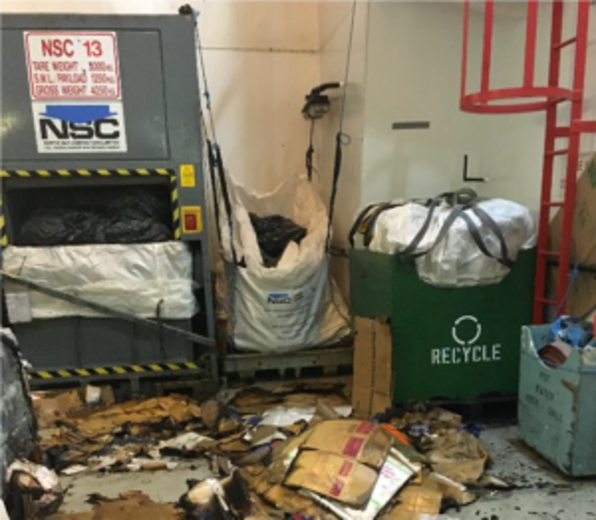 A small fire was detected on the well deck area of a diving support vessel (DSV)