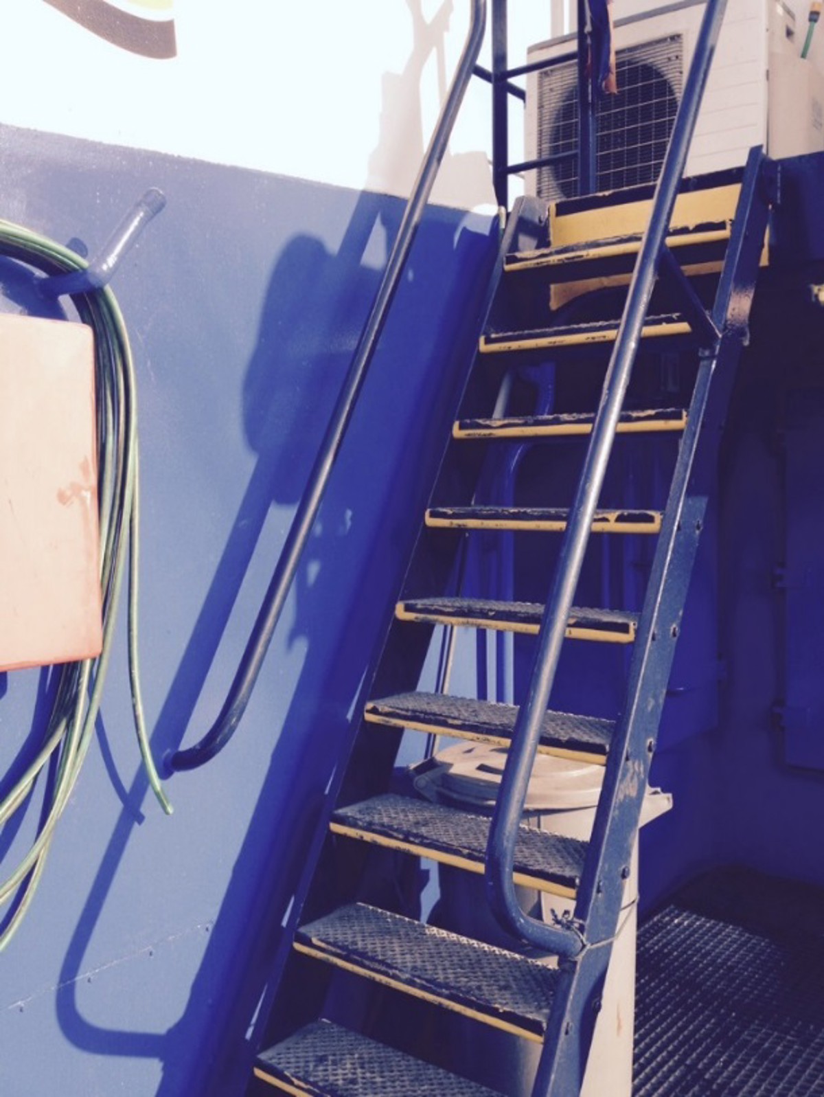 IMCA SF Badly sprained ankle resulting in LTI Staircase