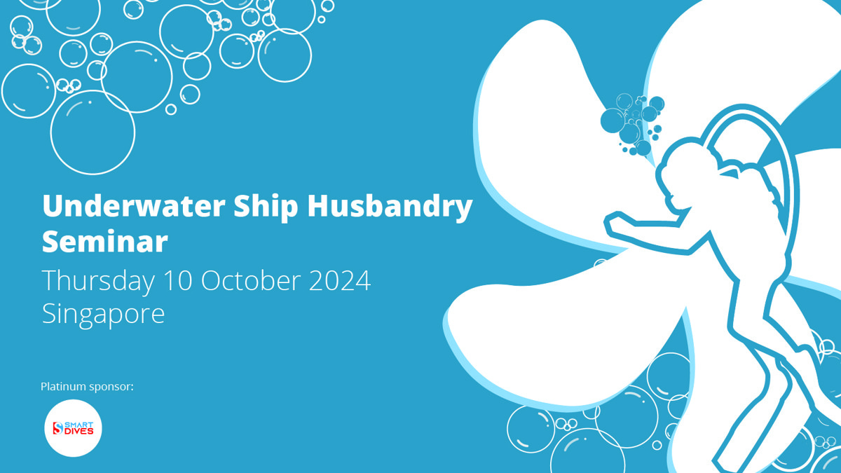 Underwater Ship Husbandry Seminar – Thursday 10 October 2024. Underwater Ship Husbandry Seminar – Thursday 10 October 2024.