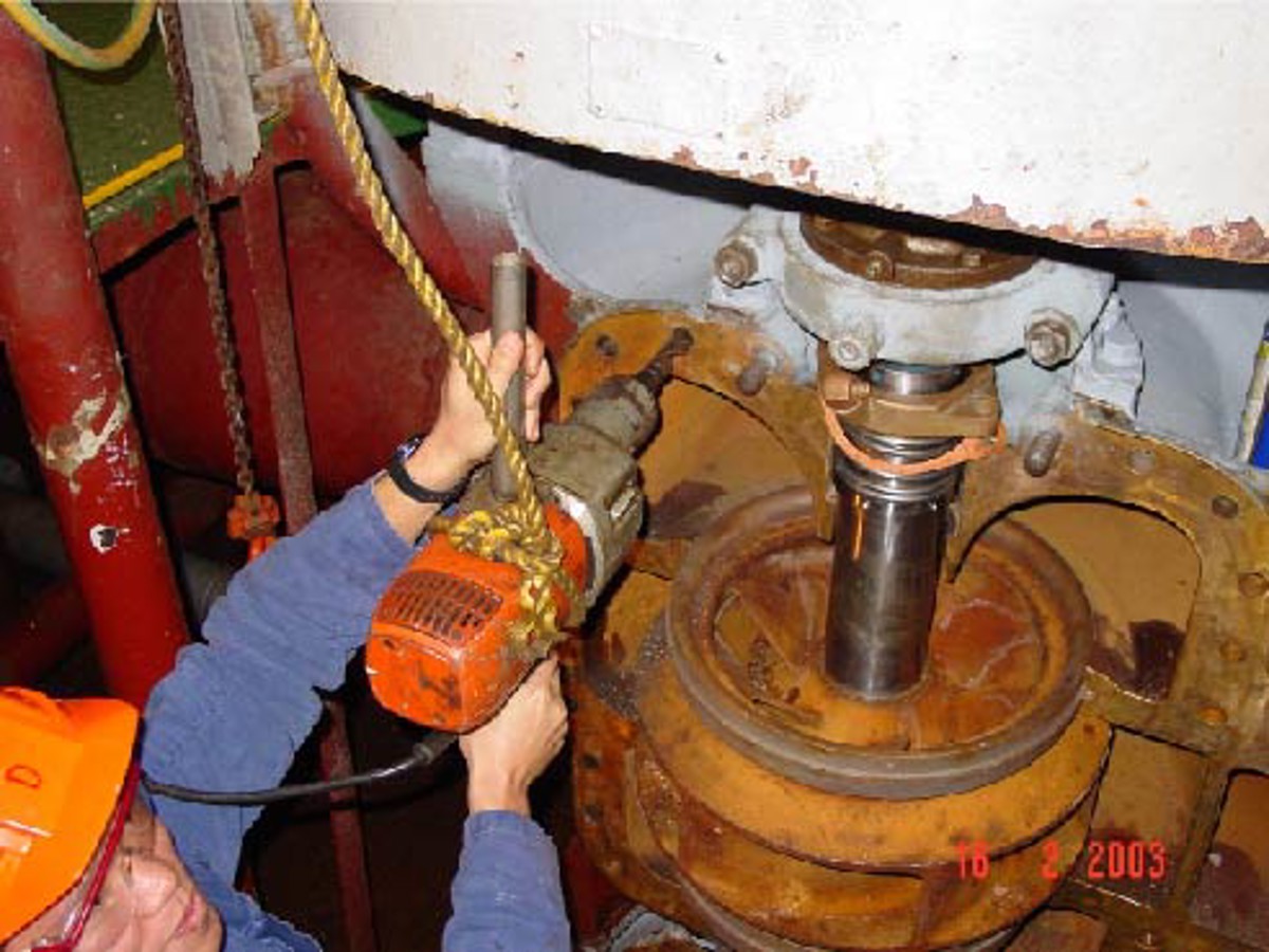 High powered drill machine