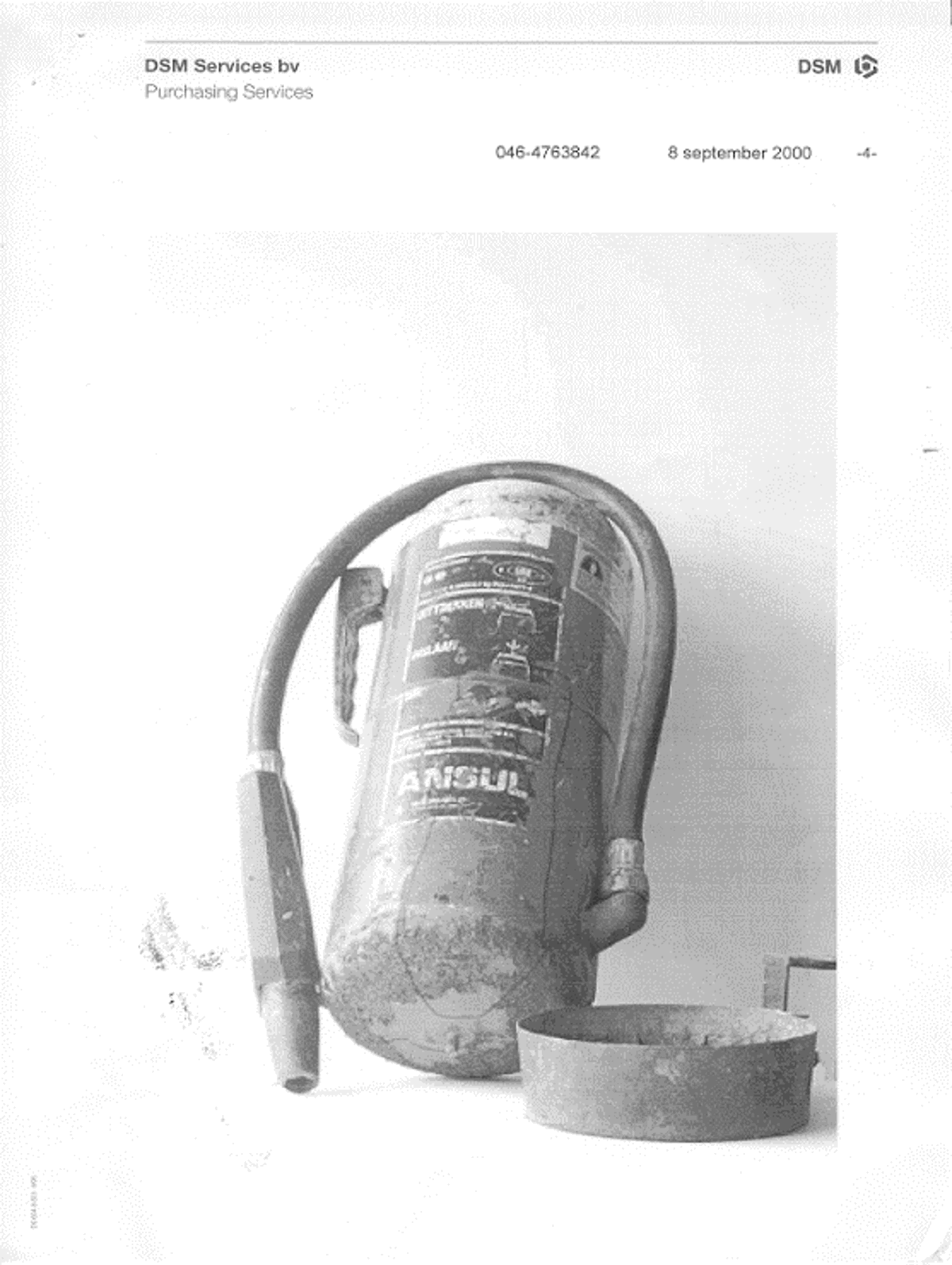 Fire extinguisher