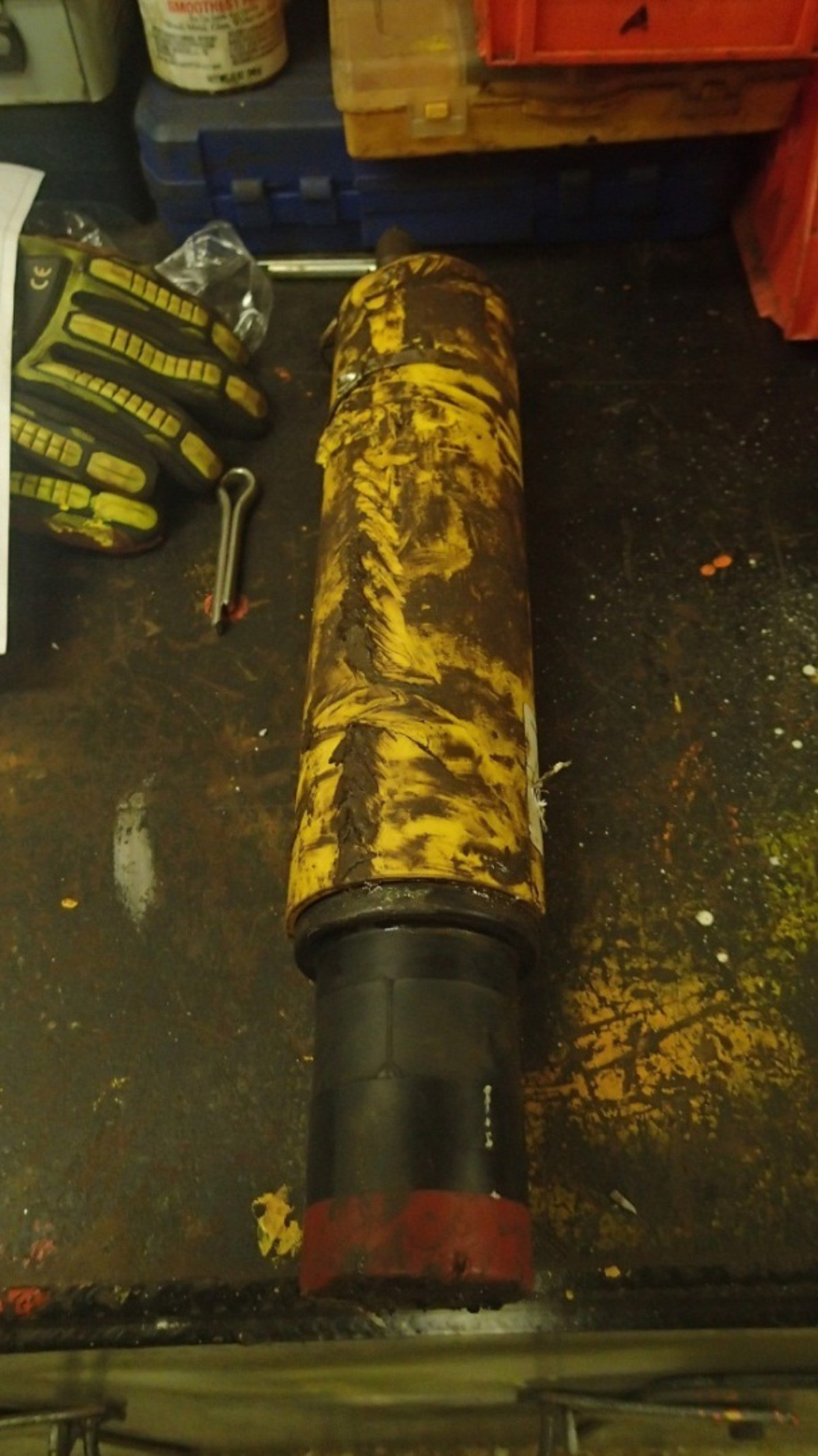 damaged transponder