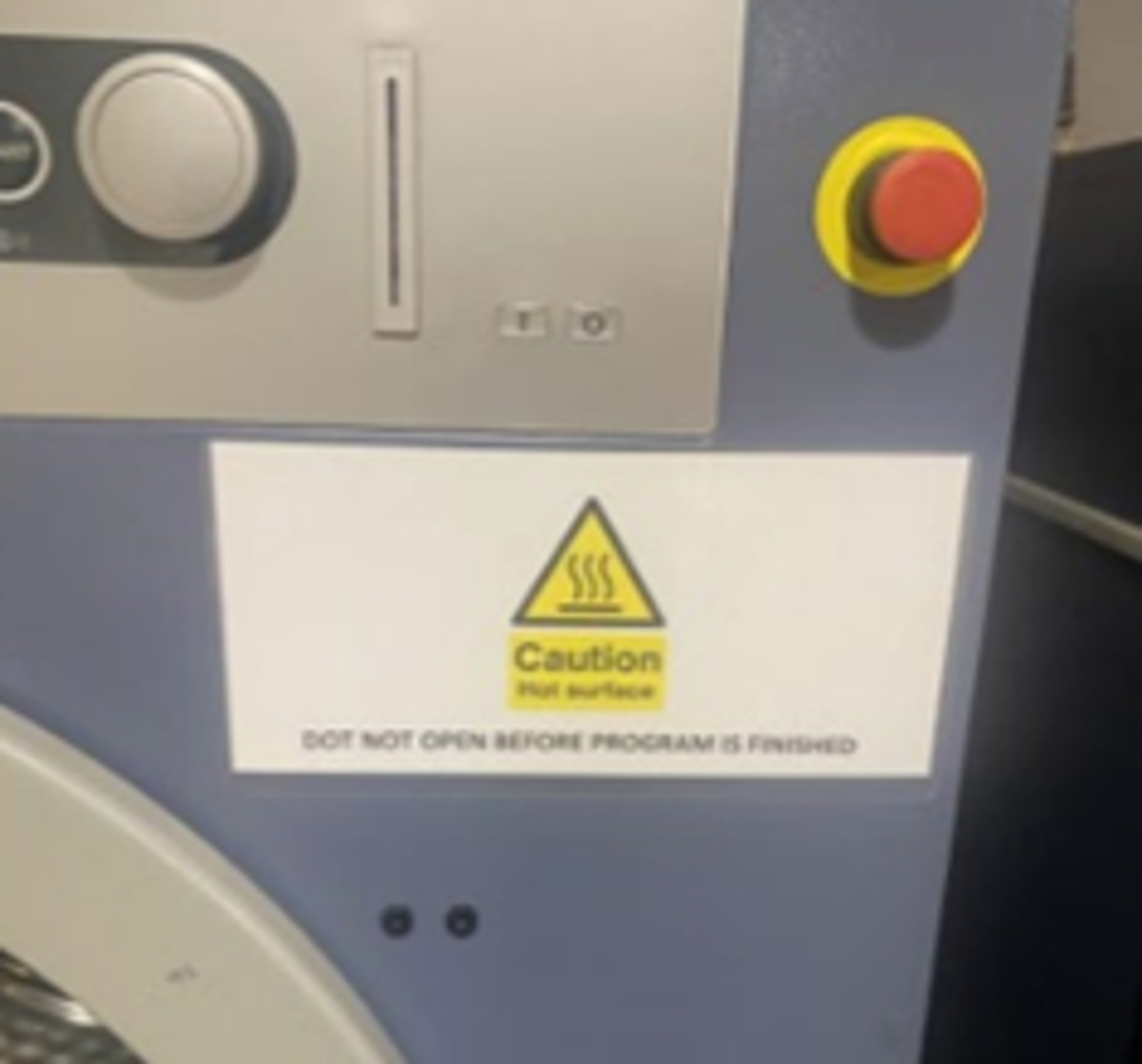 IMCA SF: MSF: Burn to arm from contact with tumble dryer 2