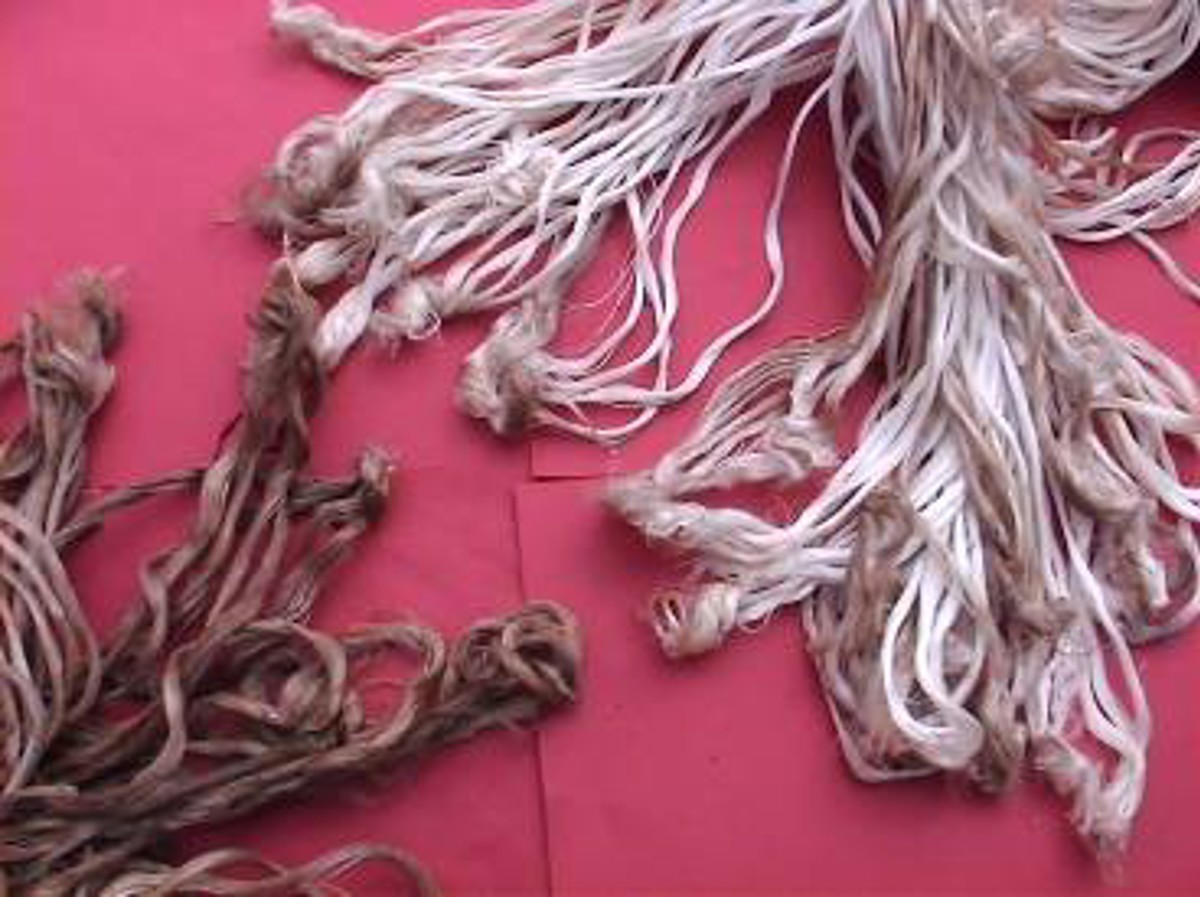 parted sling fibres