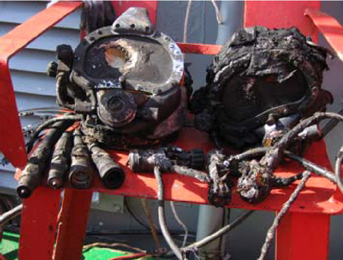 the ignition source is suspected to be a hot welding rod or cigarette butt