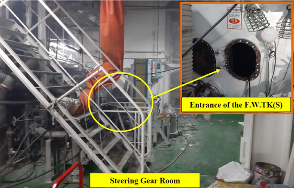 one person lost his life and another was injured, as a result of confined space entry