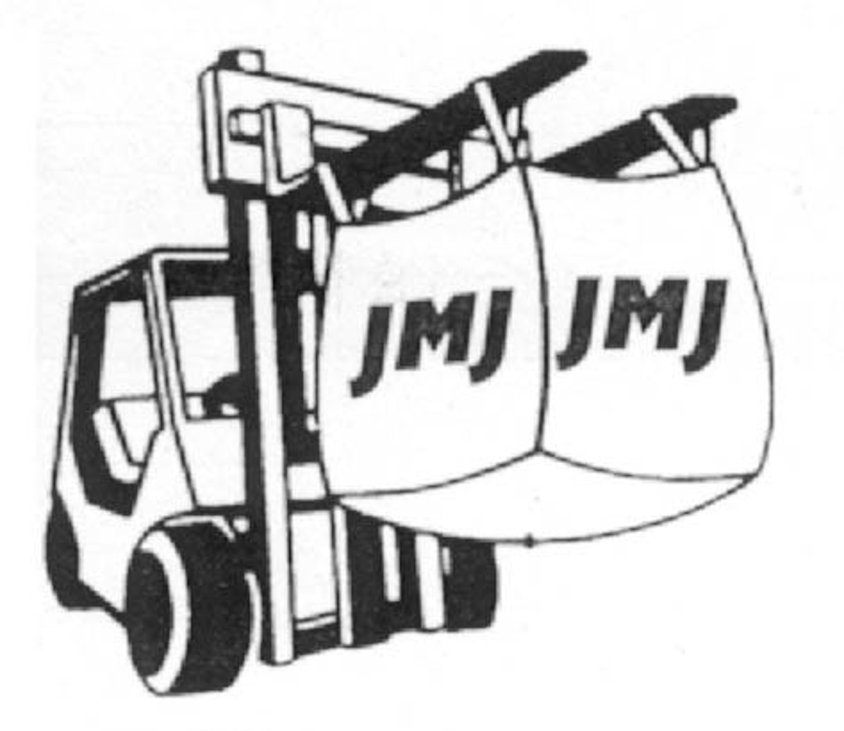 Fork lift using single trip tote bag