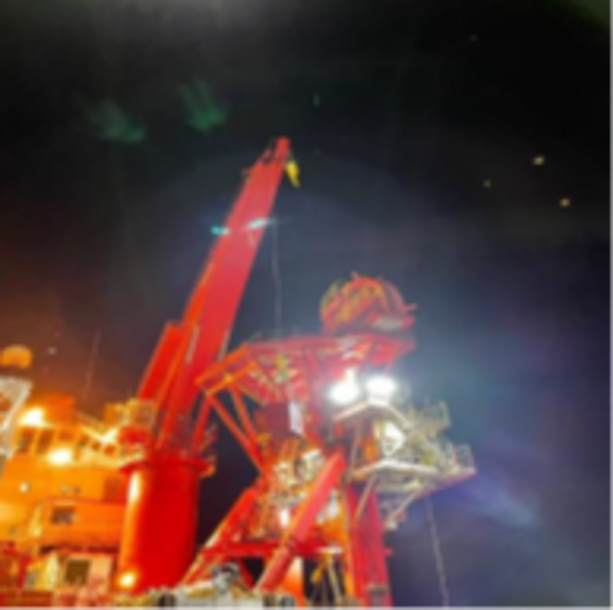 Dropped object during lifting operations