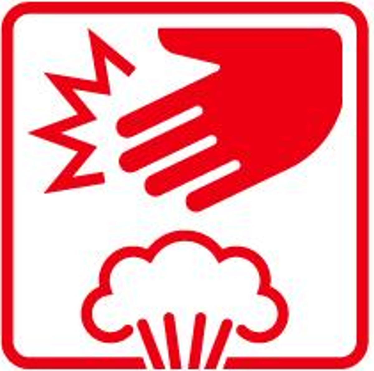 Two near miss incidents with a risk of scalding