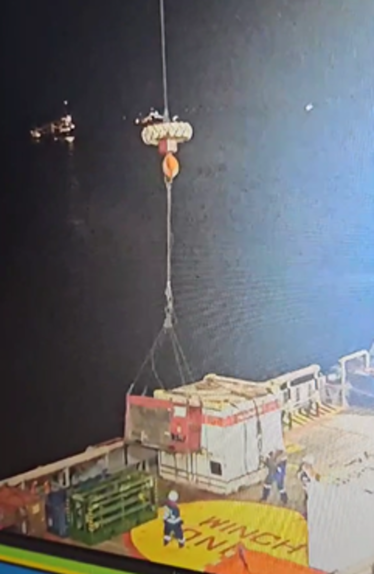 IMCA SF: Unintended Cargo collision during lifting operations 2