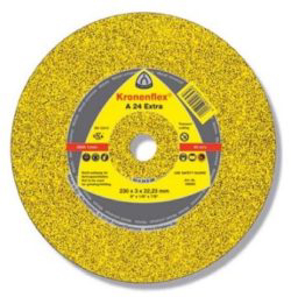 Flat cutting disc