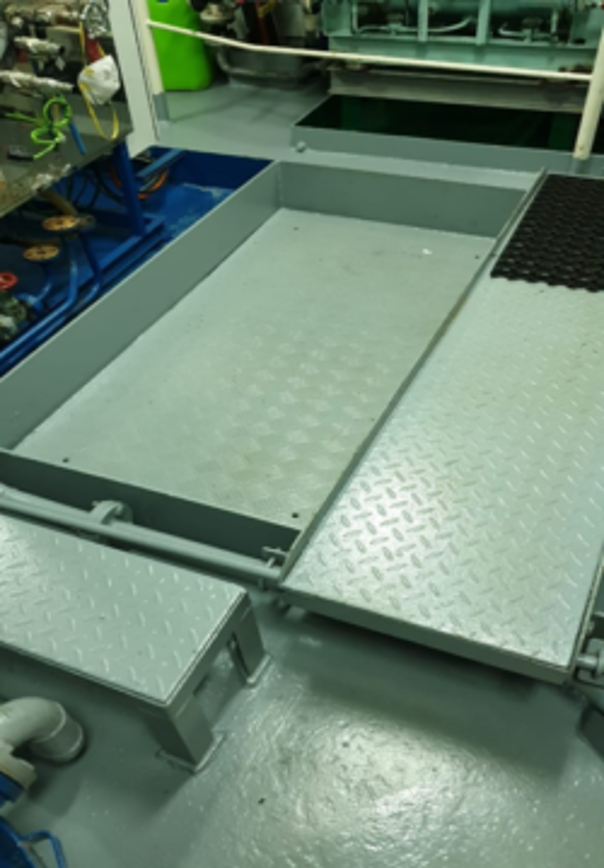 A Member reports several trip hazards in vessel machinery spaces