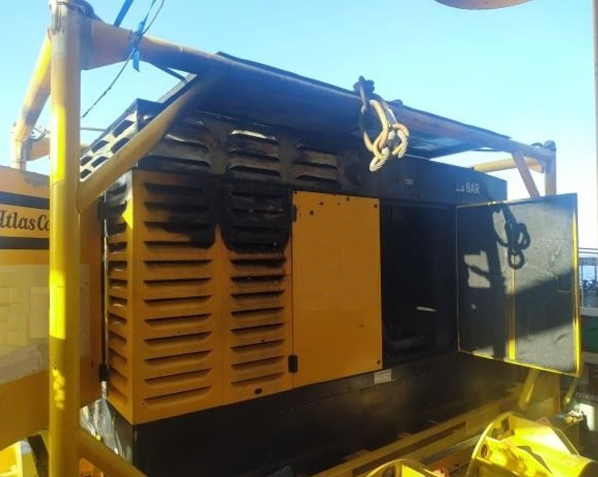 Compressor on deck Compressor on deck