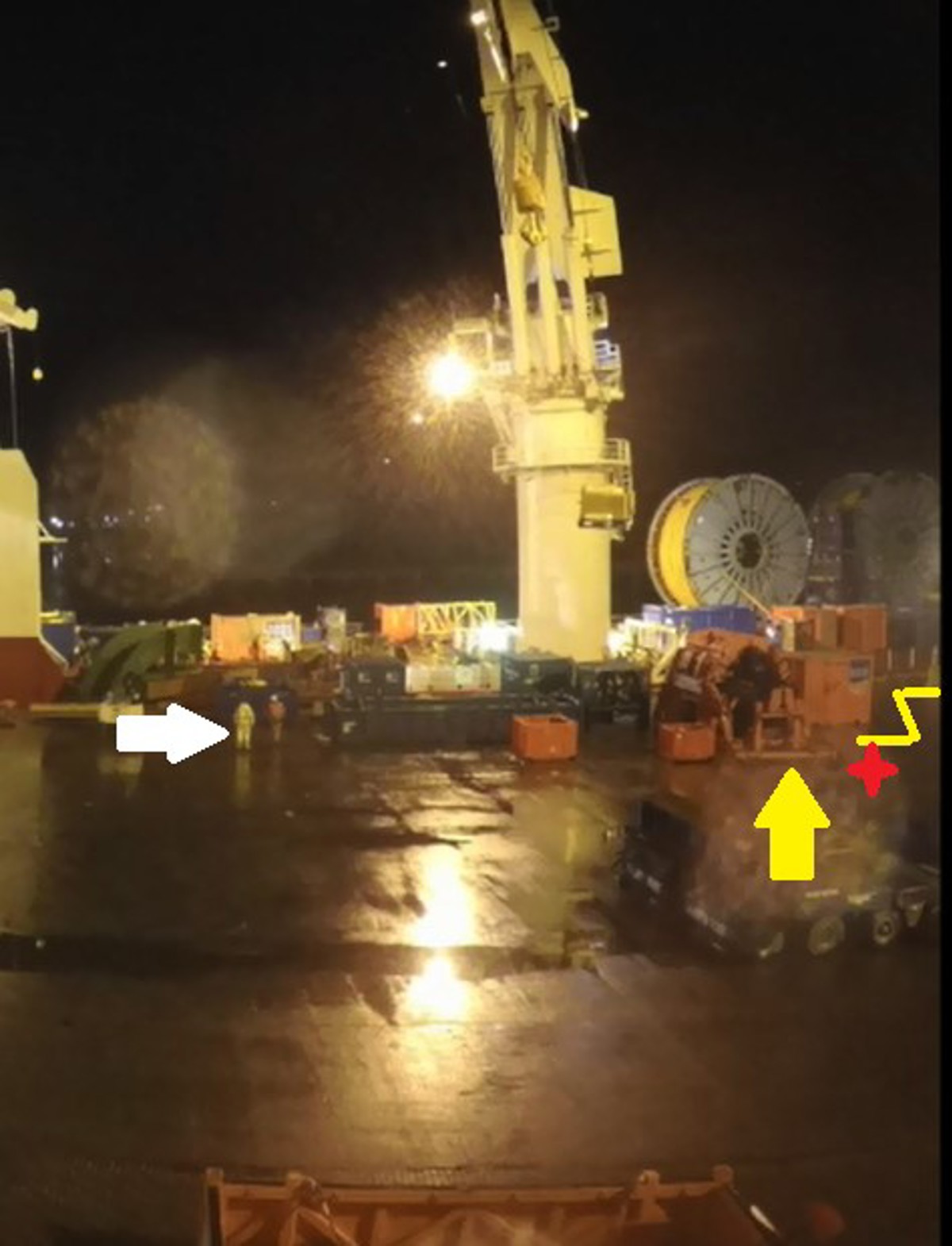IMCA SF LTI: Stored energy – rigger injured leg working on quayside A rigger sustained a significant injury to his lower left leg while working on the quayside during lifting operations