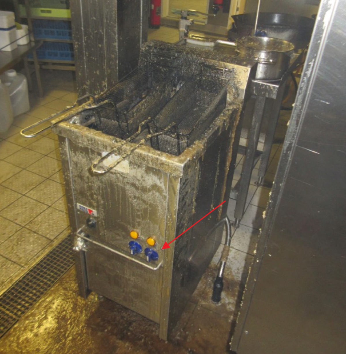 The deep fat fryer was the cause of the fire, and that the automatic fire prevention system over the deep fat fryer had extinguished the blaze. 